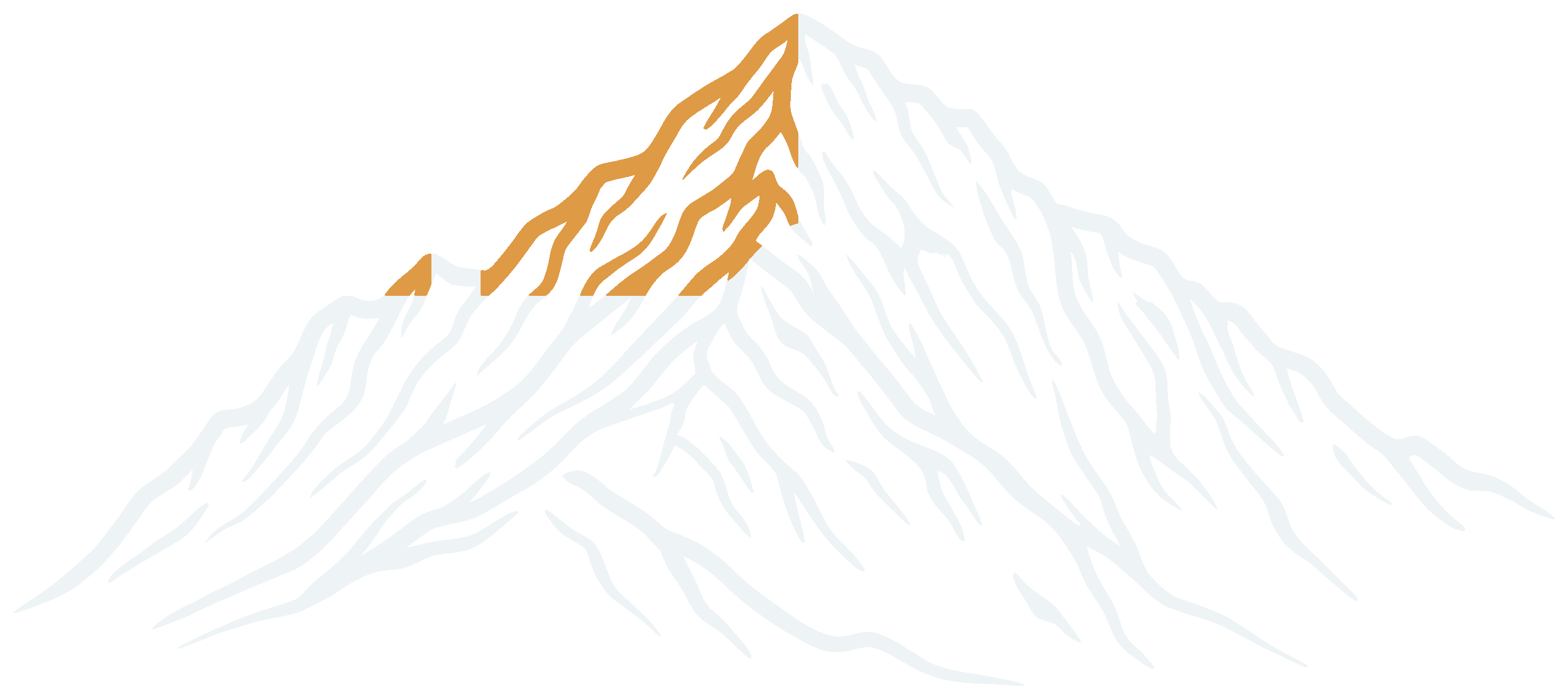 阿空加瓜山形線稿