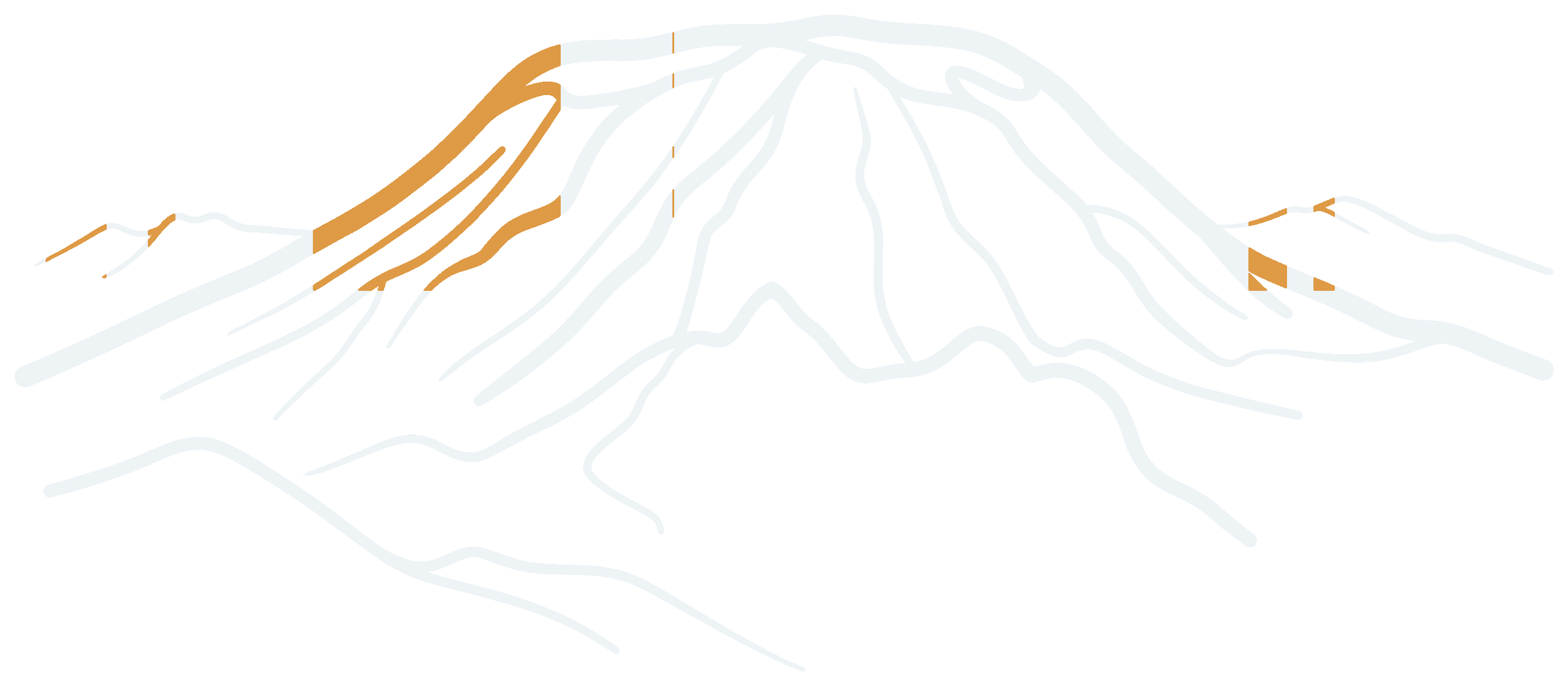 吉利馬札羅山形線稿